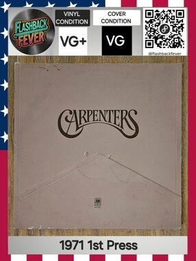 CARPENTERS•Carpenters•May 13, 1971 US (#SP-3502) A&M
